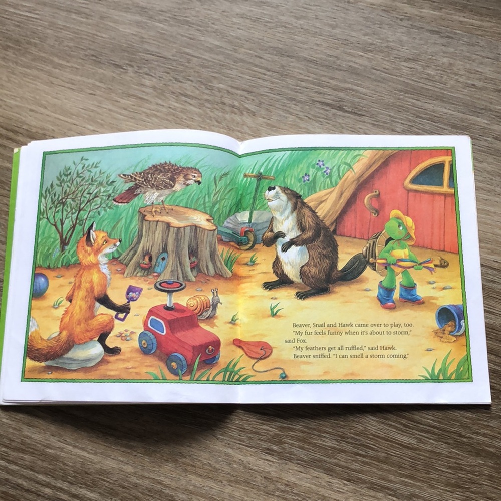 ❤️$2 Franklin and the Thunderstorm Chick Fil A Book - Picture 11 of 16